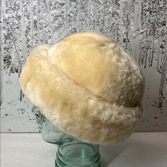 Sheepskin Hat Cloud Nine Australian Sheepskin Sz Medium - Picture 4 of 7